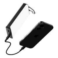 Go2 Powerbank 20W - 10.000 mAh met Solar en Lamp - Charcoal Black - Xtorm NL