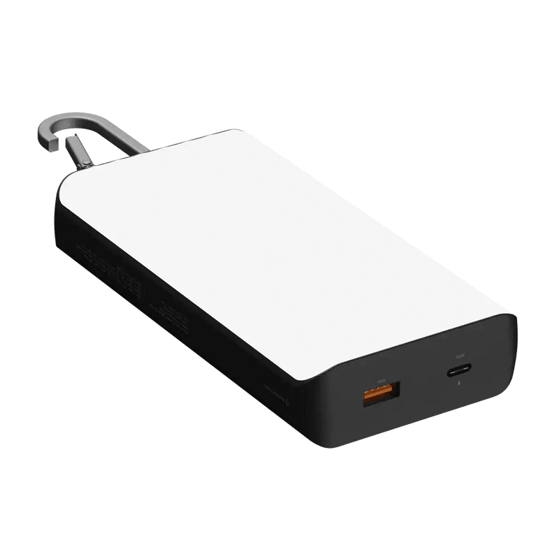 Go2 Powerbank 20W - 10.000 mAh met Solar en Lamp - Charcoal Black - Xtorm NL