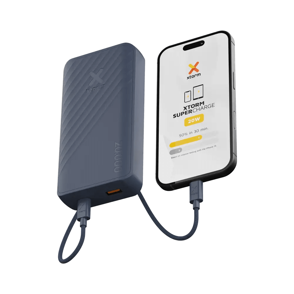 Go2 Powerbank 20W - 20.000 mAh - Blue - Xtorm NL