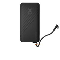 Go2 Powerbank 30W - 20.000 mAh - Ingebouwde USB-C Kabel - Charcoal Black - Xtorm NL
