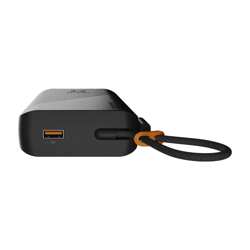 Go2 Powerbank 30W - 20.000 mAh - Ingebouwde USB-C Kabel - Charcoal Black - Xtorm NL