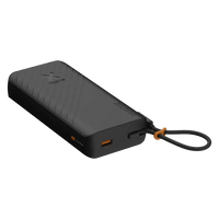 Go2 Powerbank 30W - 20.000 mAh - Ingebouwde USB-C Kabel - Charcoal Black - Xtorm NL