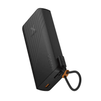 Go2 Powerbank 30W - 20.000 mAh - Ingebouwde USB-C Kabel - Charcoal Black - Xtorm NL