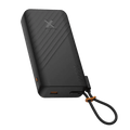 Go2 Powerbank 30W - 20.000 mAh - Ingebouwde USB-C Kabel - Charcoal Black