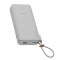 Go2 Powerbank 30W - 20.000 mAh - Ingebouwde USB-C Kabel - Ice