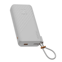 Go2 Powerbank 30W - 20.000 mAh - Ingebouwde USB-C Kabel - Ice - Xtorm NL