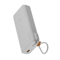 Go2 Powerbank 30W - 20.000 mAh - Ingebouwde USB-C Kabel - Ice - Xtorm NL