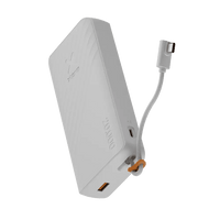 Go2 Powerbank 30W - 20.000 mAh - Ingebouwde USB-C Kabel - Ice - Xtorm NL