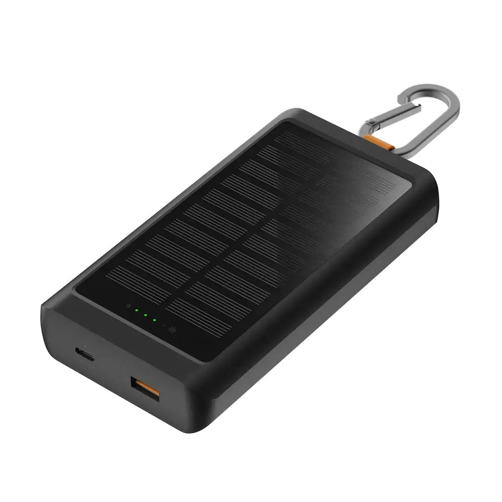 Go2 Powerbank Zonnepaneel en Zaklamp 10.000 mAh - 15W - Xtorm NL