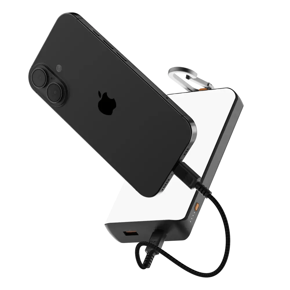 Go2 Powerbank Zonnepaneel en Zaklamp 10.000 mAh - 15W - Xtorm NL