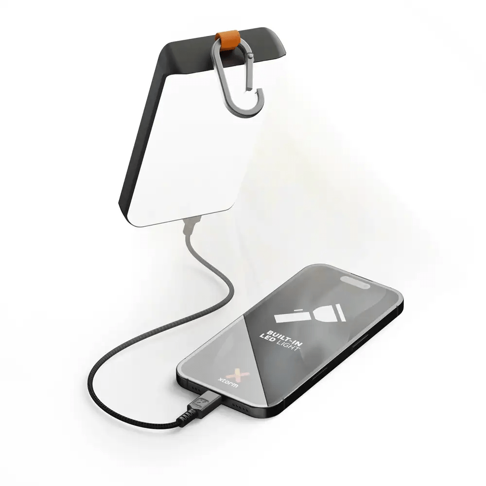 Go2 Powerbank Zonnepaneel en Zaklamp 10.000 mAh - 15W - Xtorm NL