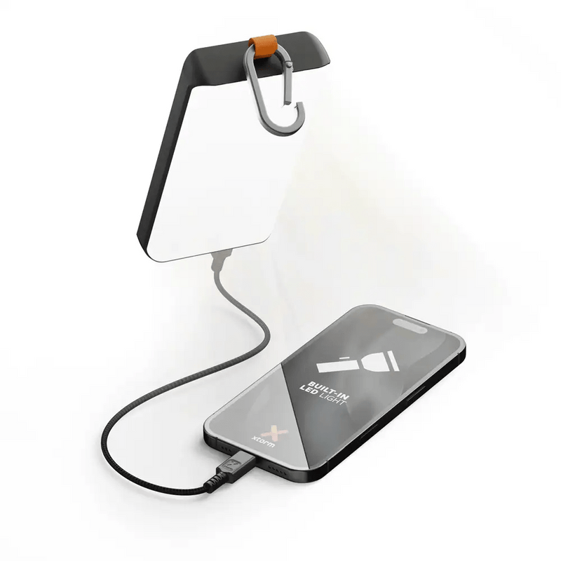 Go2 Powerbank Zonnepaneel en Zaklamp 10.000 mAh - 15W - Xtorm NL
