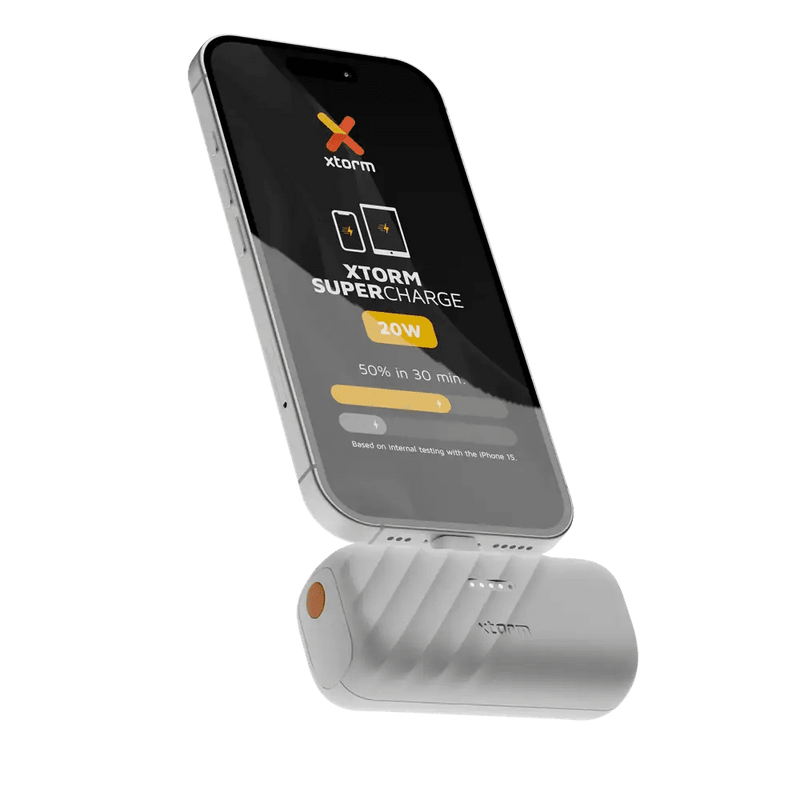 Go2 PowerShot 20W - 5.000 mAh Mini Powerbank - Ice - Xtorm NL