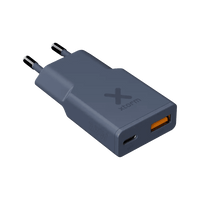 Go2 SlimLine Oplader 33W - USB-C & USB-A - Blue - Xtorm NL
