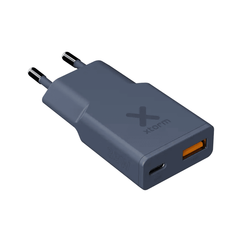 Go2 SlimLine Oplader 33W - USB-C & USB-A - Blue - Xtorm NL