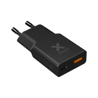 Go2 SlimLine Oplader 33W - USB-C & USB-A - Charcoal Black - Xtorm NL