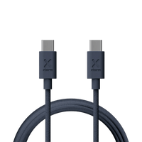 Go2 USB-C Kabel 100W - Gevlochten - 1 m - Blue - Xtorm NL