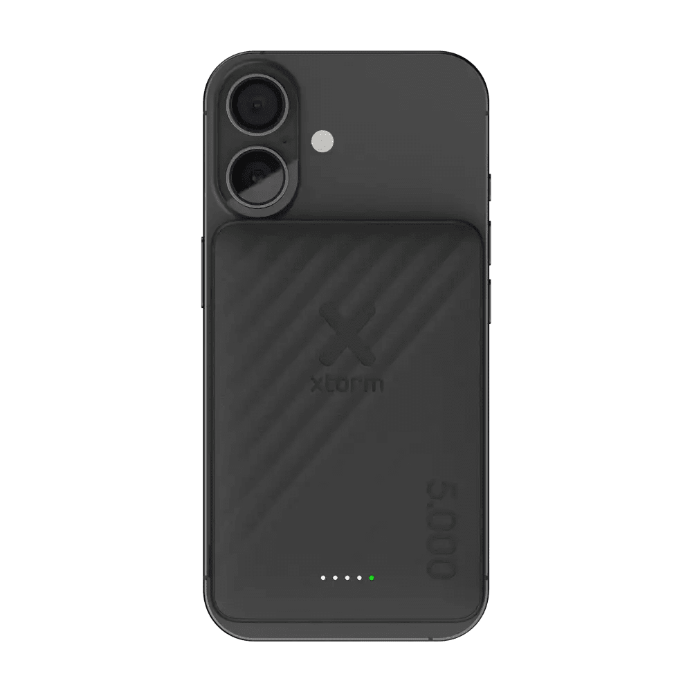 Go2 Wireless Powerbank 5.000 - Charcoal Black - Xtorm NL