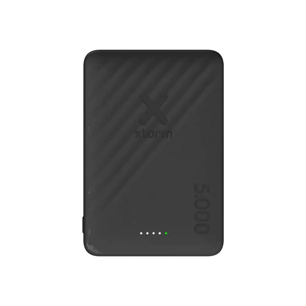 Go2 Wireless Powerbank 5.000 - Charcoal Black - Xtorm NL