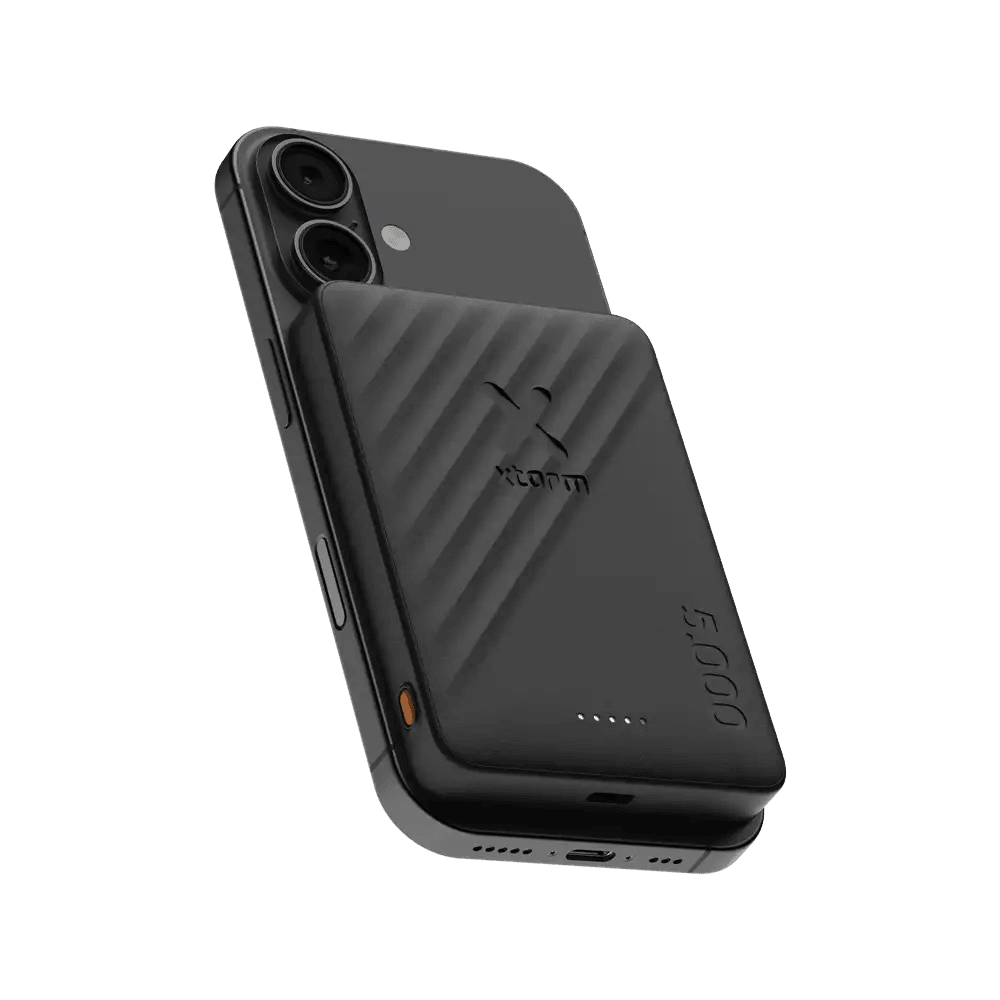 Go2 Wireless Powerbank 5.000 - Charcoal Black - Xtorm NL
