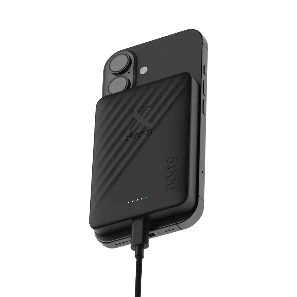 Go2 Wireless Powerbank 5.000 - Charcoal Black - Xtorm NL