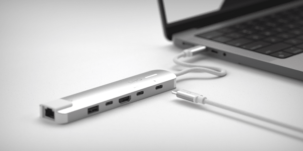 LINQ 6in1 PRO USB - C Multipoort Hub 140W - Xtorm NL