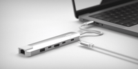 Thumbnail for LINQ 6in1 PRO USB - C Multipoort Hub 140W - Xtorm NL