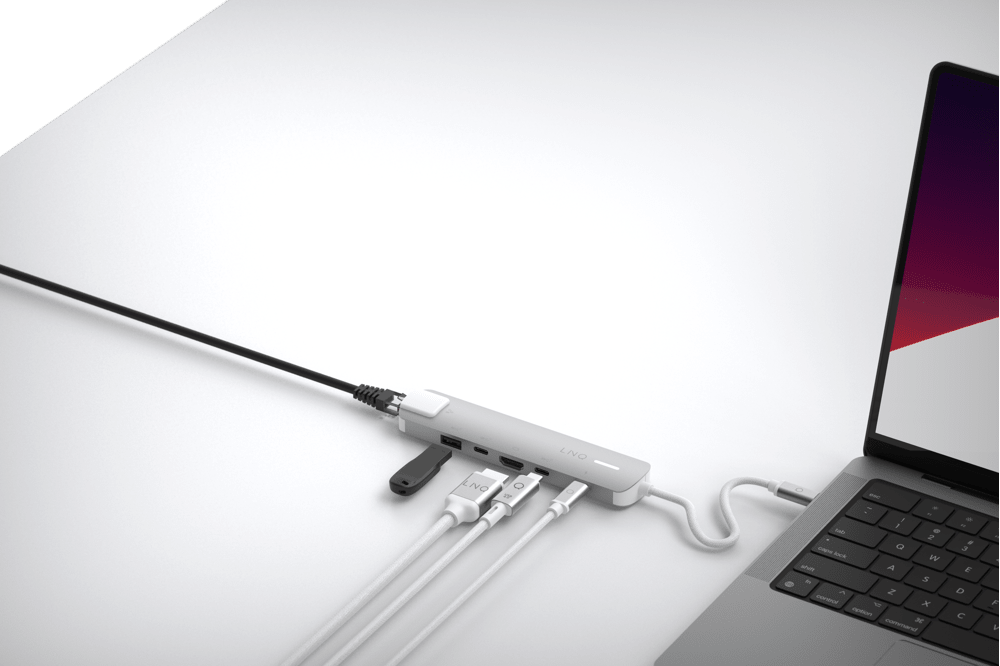 LINQ 6in1 PRO USB - C Multipoort Hub 140W - Xtorm NL
