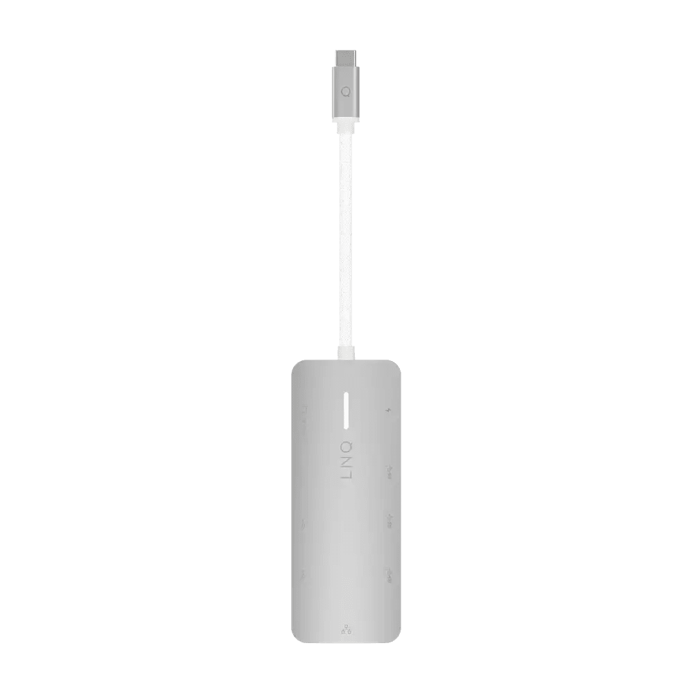 LINQ 8in1 8K PRO USB - C Multipoort Hub 140W - Xtorm NL