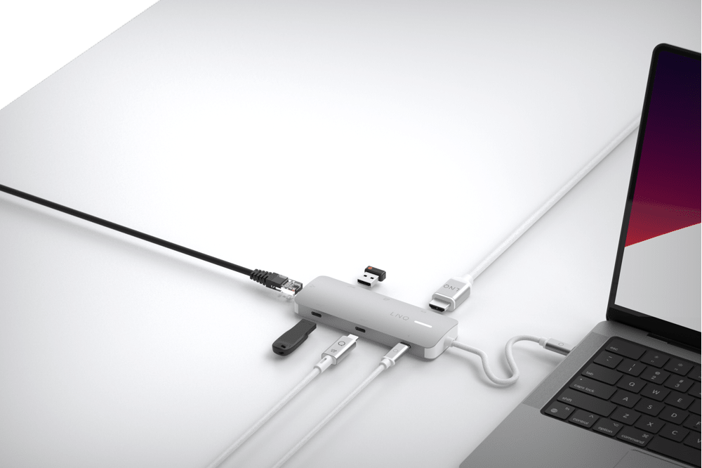LINQ 8in1 PRO USB - C Multipoort Hub 140W - Xtorm NL