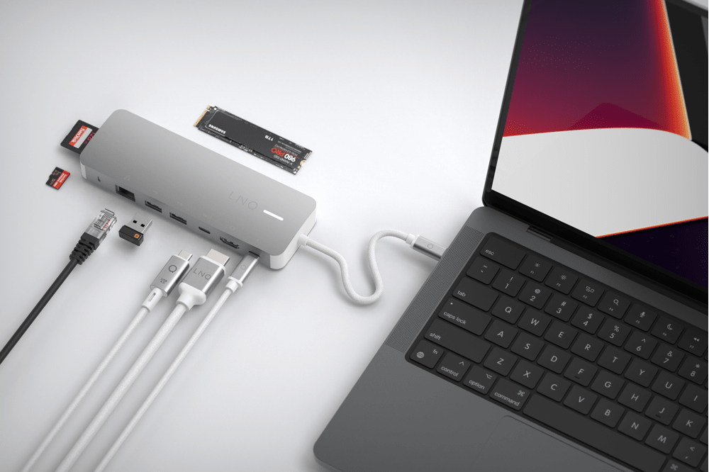 LINQ 9in1 SSD PRO USB-C Multipoort Hub 140W - Xtorm NL