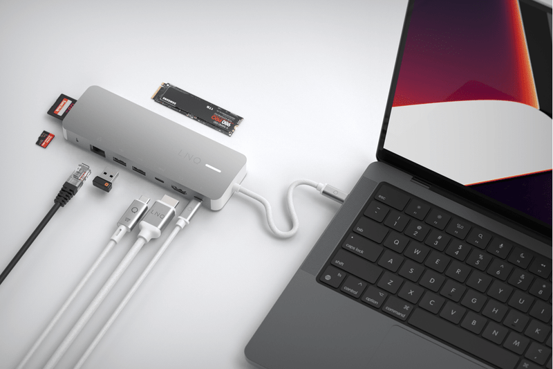 LINQ 9in1 SSD PRO USB-C Multipoort Hub 140W - Xtorm NL