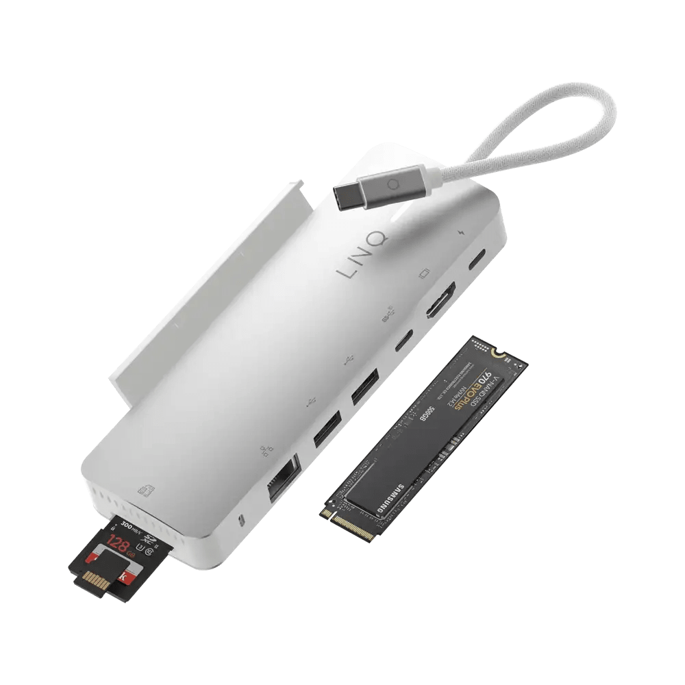 LINQ 9in1 SSD PRO USB-C Multipoort Hub 140W - Xtorm NL