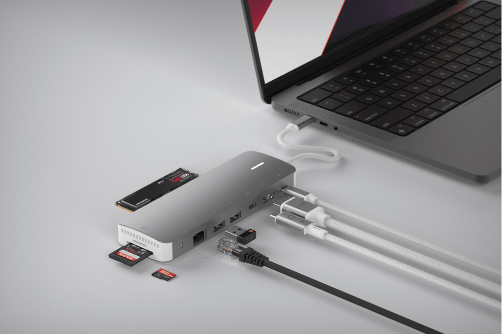 LINQ 9in1 SSD PRO USB-C Multipoort Hub 140W - Xtorm NL