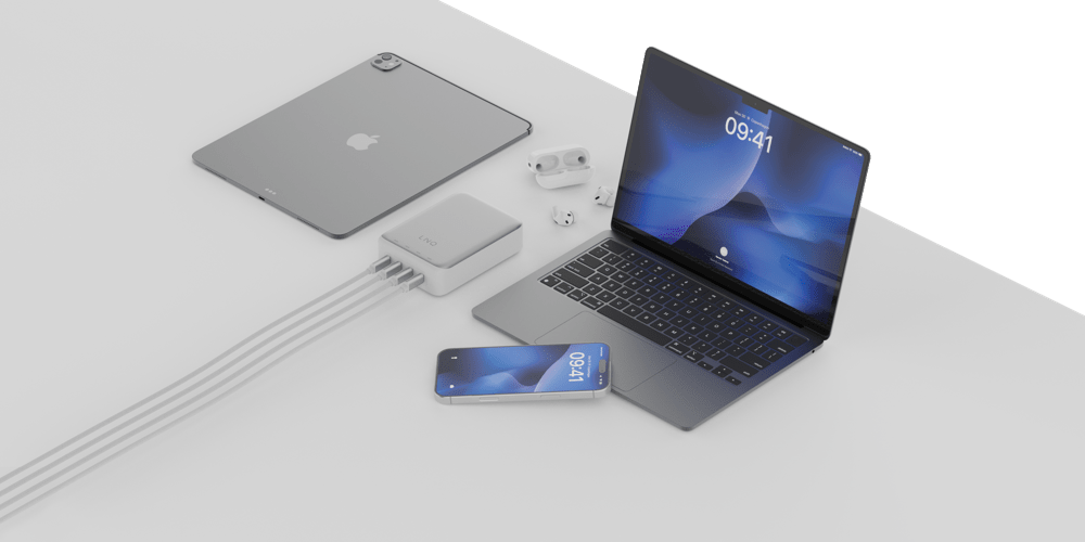 LINQ Bureaulader USB - C - 240W GaN2 - Xtorm NL