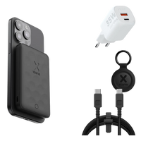 FS5 Magnetische Reis Bundel 5.000 mAh met snellader, kabel en TravelTag