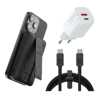 FS5 Magnetische Snellaad Bundel 10.000 mAh met snellader en kabel
