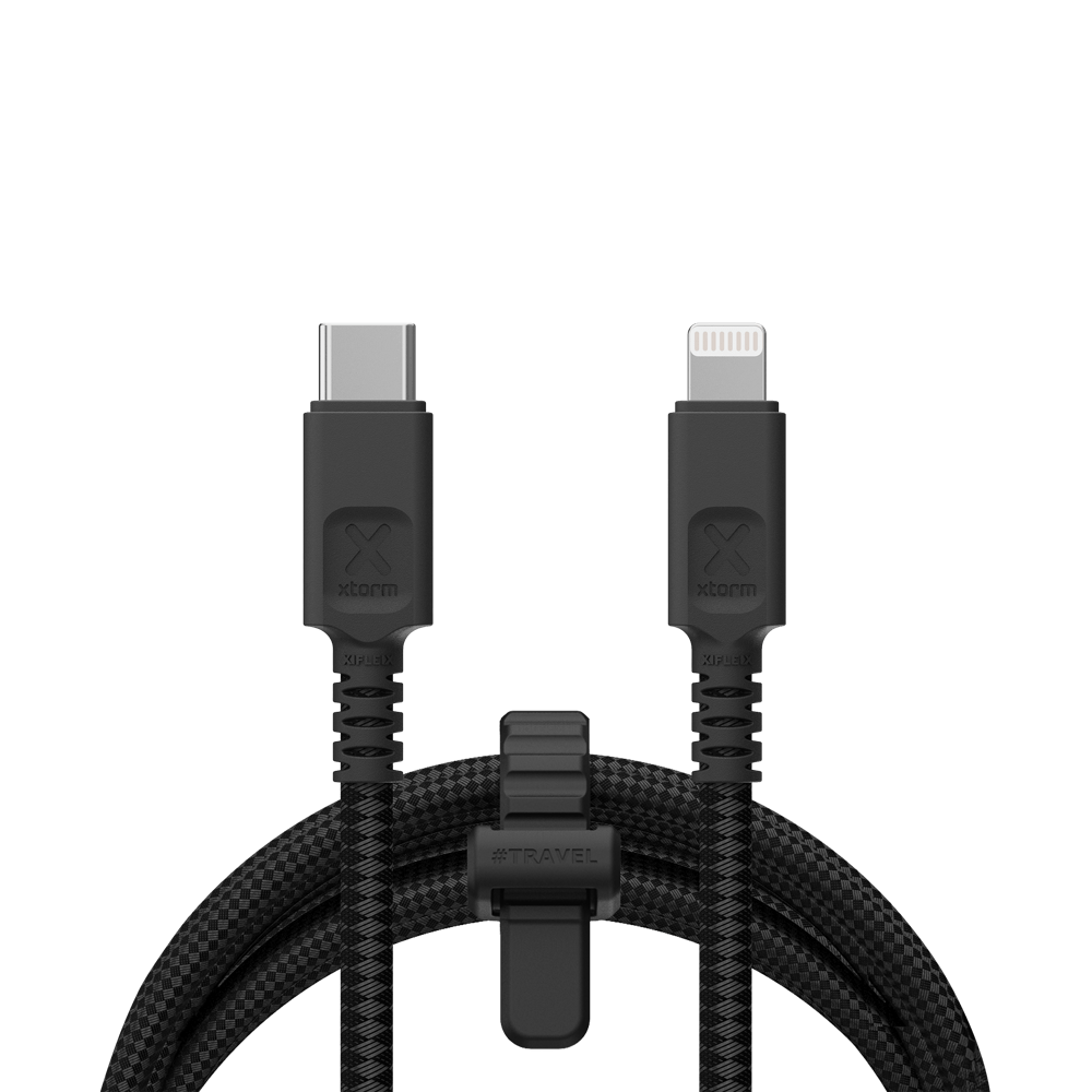 Next Gen Kabel USB - C to Lightning (3m) Black - Xtorm NL