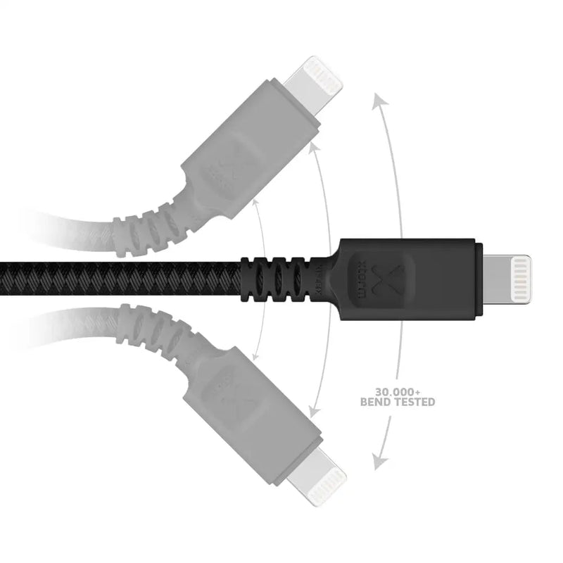 Next Gen Kabel USB to Lightning (1,5m) Black - Xtorm NL