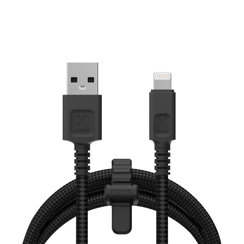 Next Gen Kabel USB to Lightning (3m) Black - Xtorm NL