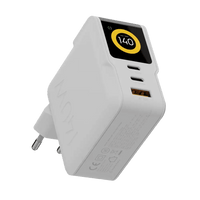 NextGen 140W Laptop Snellader - 3 poorten (2x USB-C PD + USB-A) - Dusk White - Xtorm NL