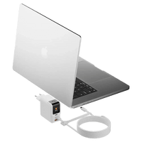 NextGen 140W Laptop Snellader - 3 poorten (2x USB-C PD + USB-A) - Dusk White - Xtorm NL