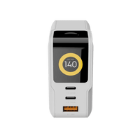 NextGen 140W Laptop Snellader - 3 poorten (2x USB-C PD + USB-A) - Dusk White - Xtorm NL
