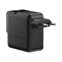 NextGen 140W Laptop Snellader - 3 poorten (2x USB-C PD + USB-A) - Midnight Black - Xtorm NL
