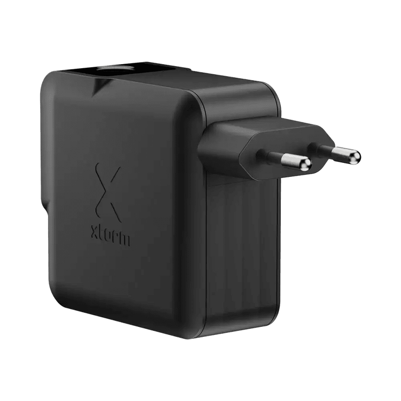 NextGen 140W Laptop Snellader - 3 poorten (2x USB-C PD + USB-A) - Midnight Black - Xtorm NL