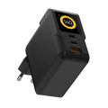 NextGen 140W Laptop Snellader - 3 poorten (2x USB-C PD + USB-A) - Midnight Black