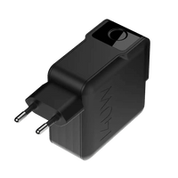 NextGen 140W Laptop Snellader - 3 poorten (2x USB-C PD + USB-A) - Midnight Black - Xtorm NL