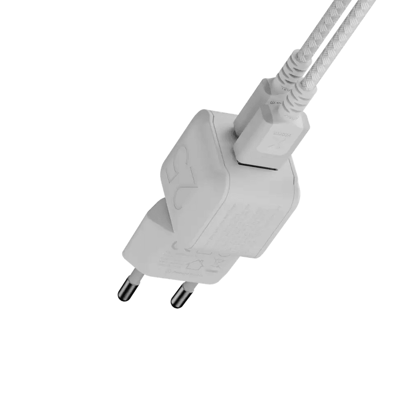 NextGen 25W Snellader - 2 poorten (USB-C PD + USB-A) - Dusk White - Xtorm NL