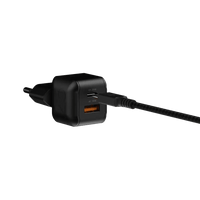 NextGen 25W Snellader - 2 poorten (USB-C PD + USB-A) - Midnight Black - Xtorm NL