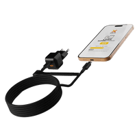 NextGen 25W Snellader - 2 poorten (USB-C PD + USB-A) - Midnight Black - Xtorm NL